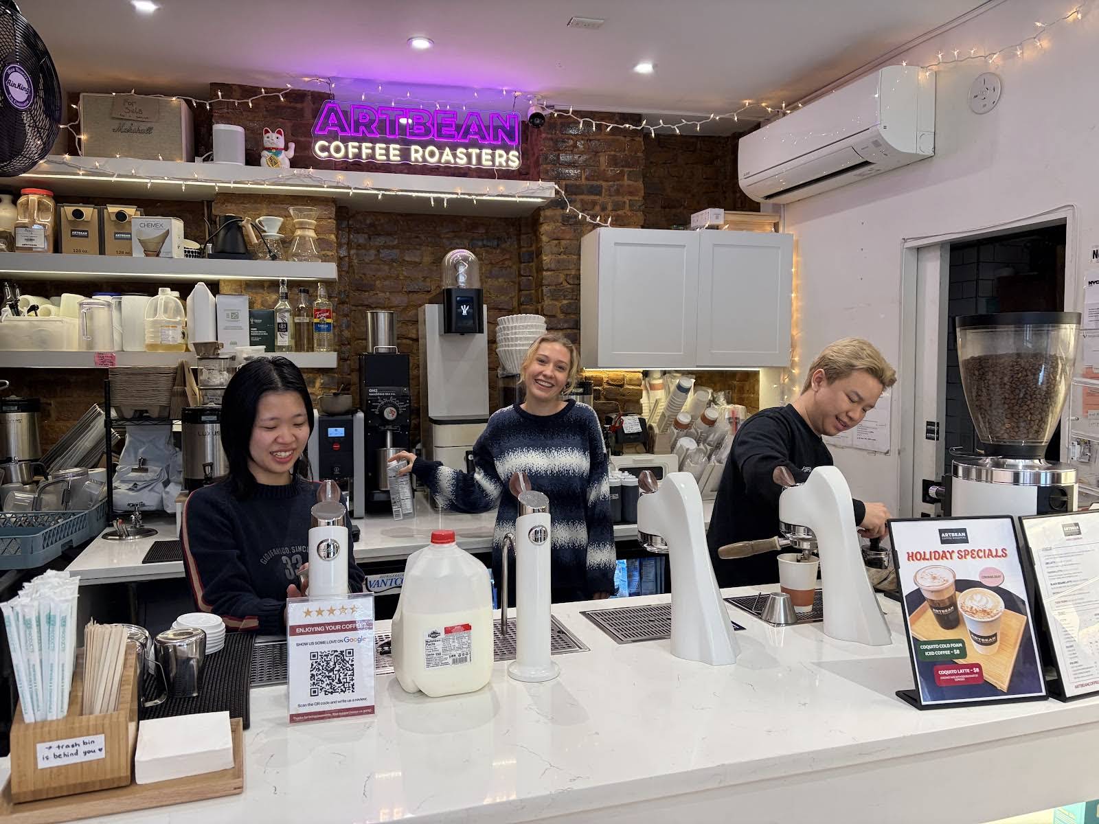Artbean Coffee Roasters specialty coffee shop in New York - photo 11