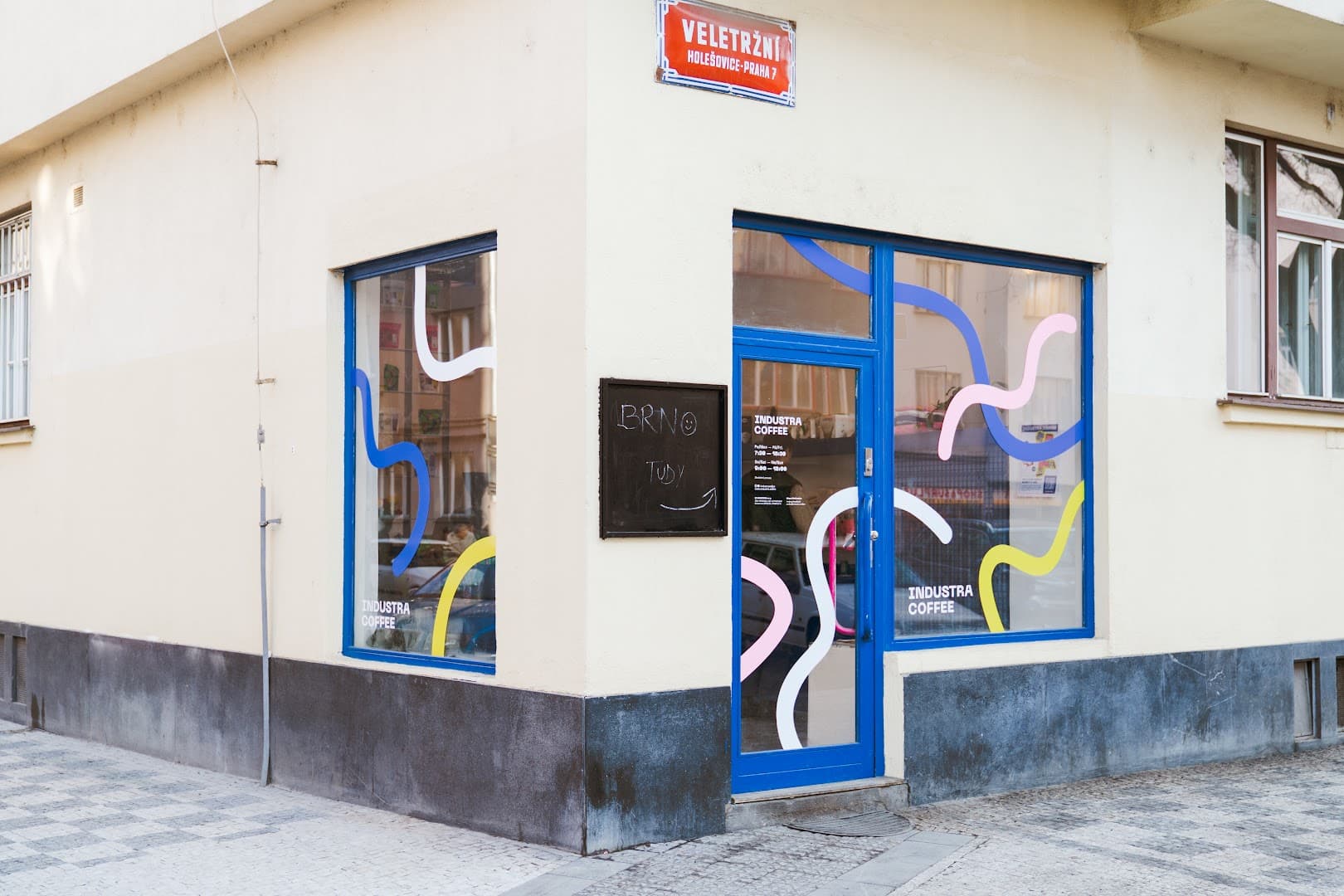 Industra Coffee Praha Holešovice - specialty coffee shop in Prague