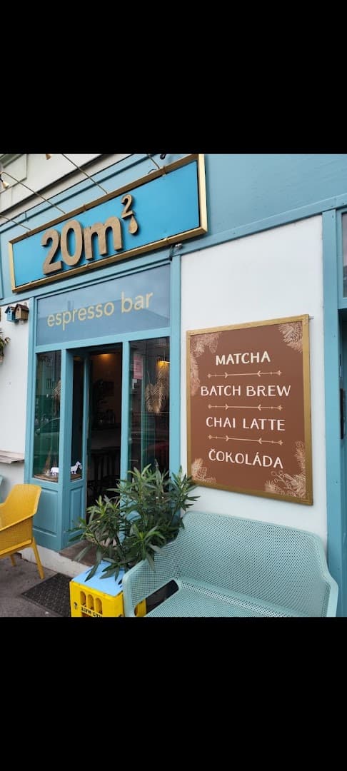 20m2 Espresso bar - specialty coffee shop in Prague