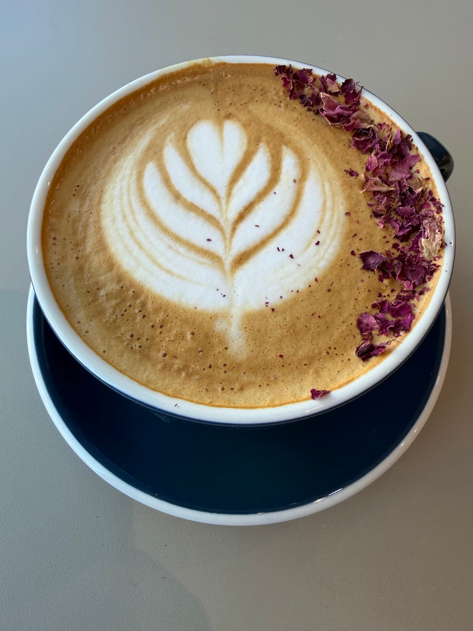 Coffee at Rooh Coffee, specialty coffee shop in Toronto