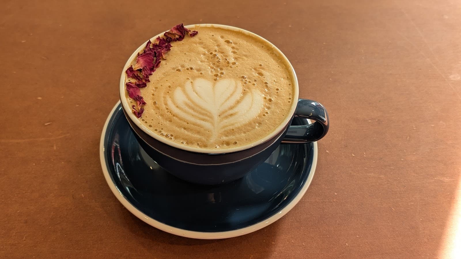 Coffee at Rooh Coffee, specialty coffee shop in Toronto