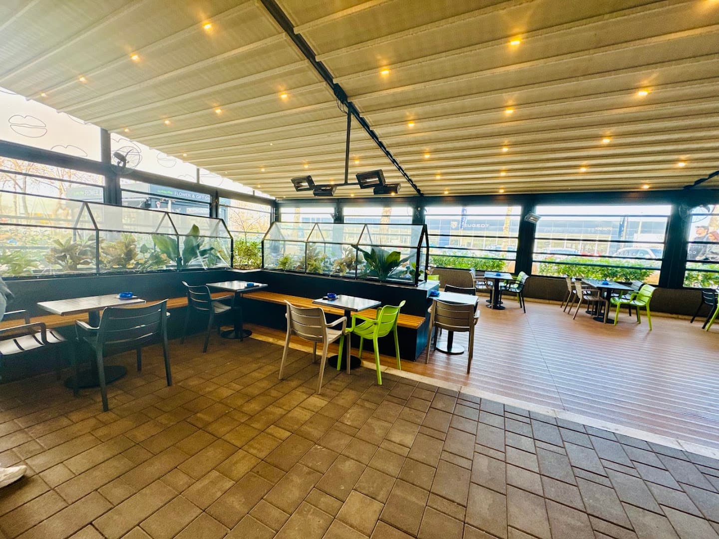 Interior of Coffee Dream, specialty coffee shop in Belgrade