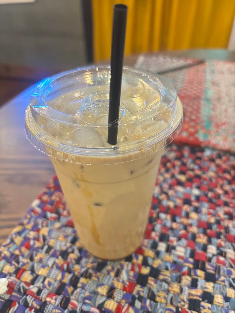 Coffee at Groovy Bean Café, specialty coffee shop in Lancaster
