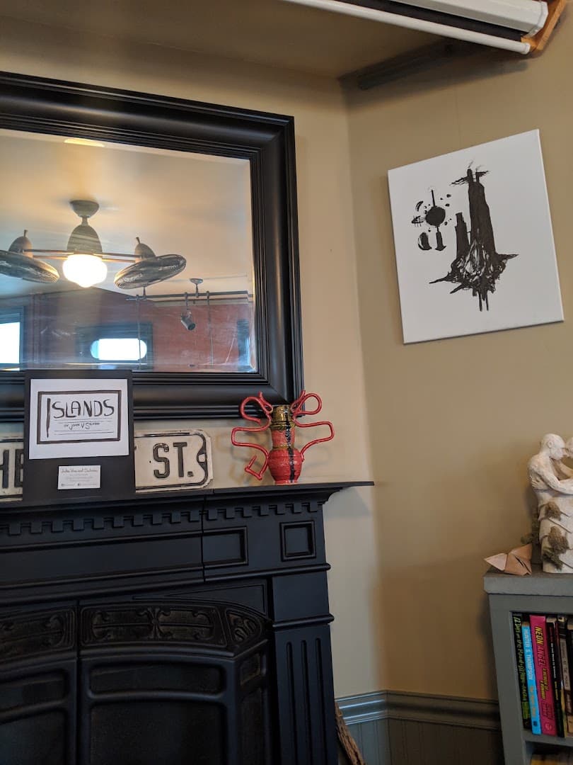 Interior of Chestnut Hill Cafe, specialty coffee shop in Lancaster