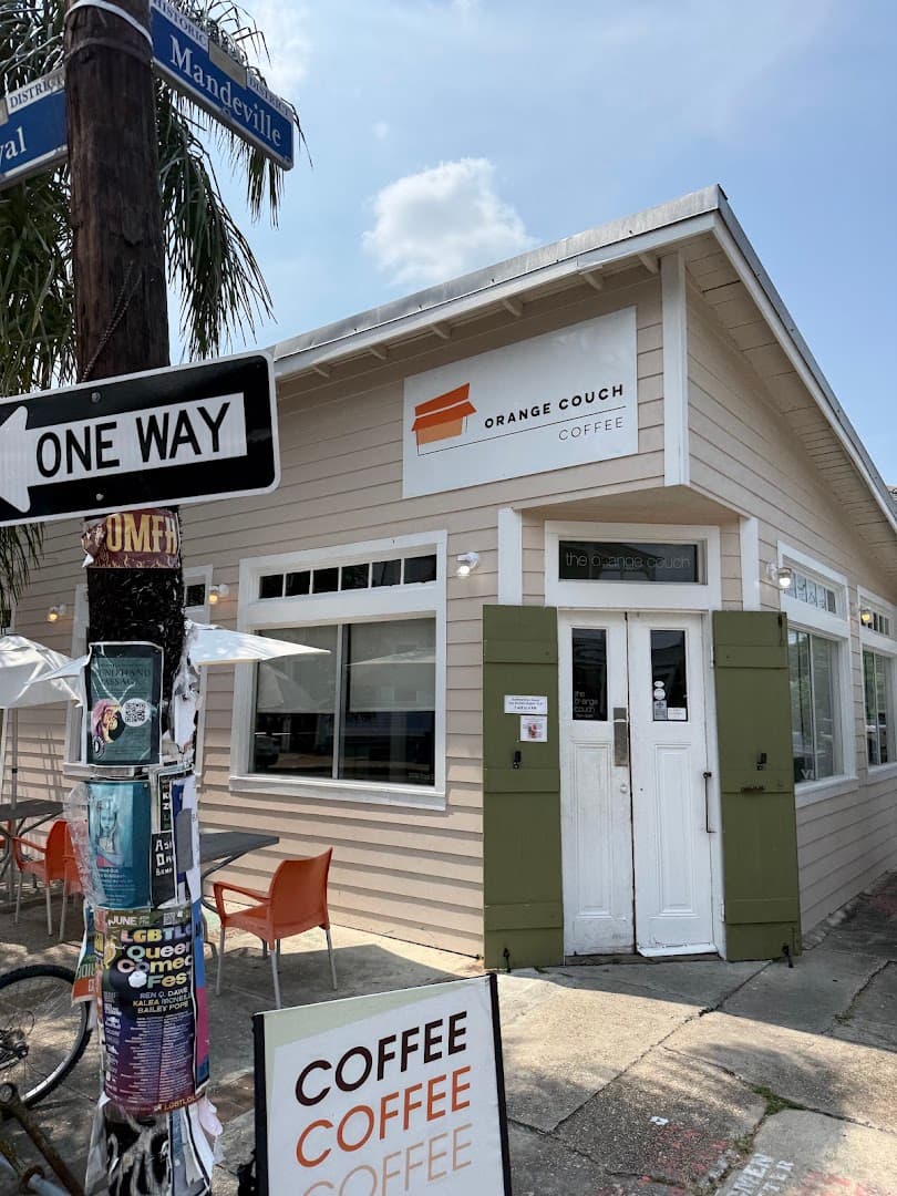 The Orange Couch - specialty coffee shop in New Orleans