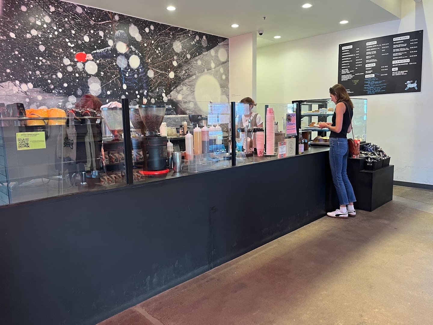 Interior of Dogwood Coffee - Northeast, specialty coffee shop in Minneapolis