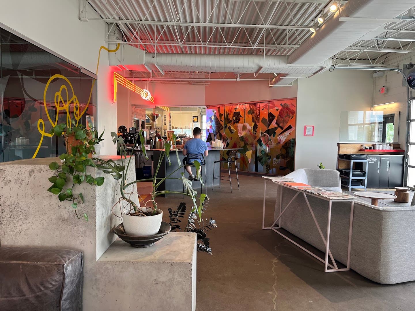 Interior of Dogwood Coffee - Northeast, specialty coffee shop in Minneapolis