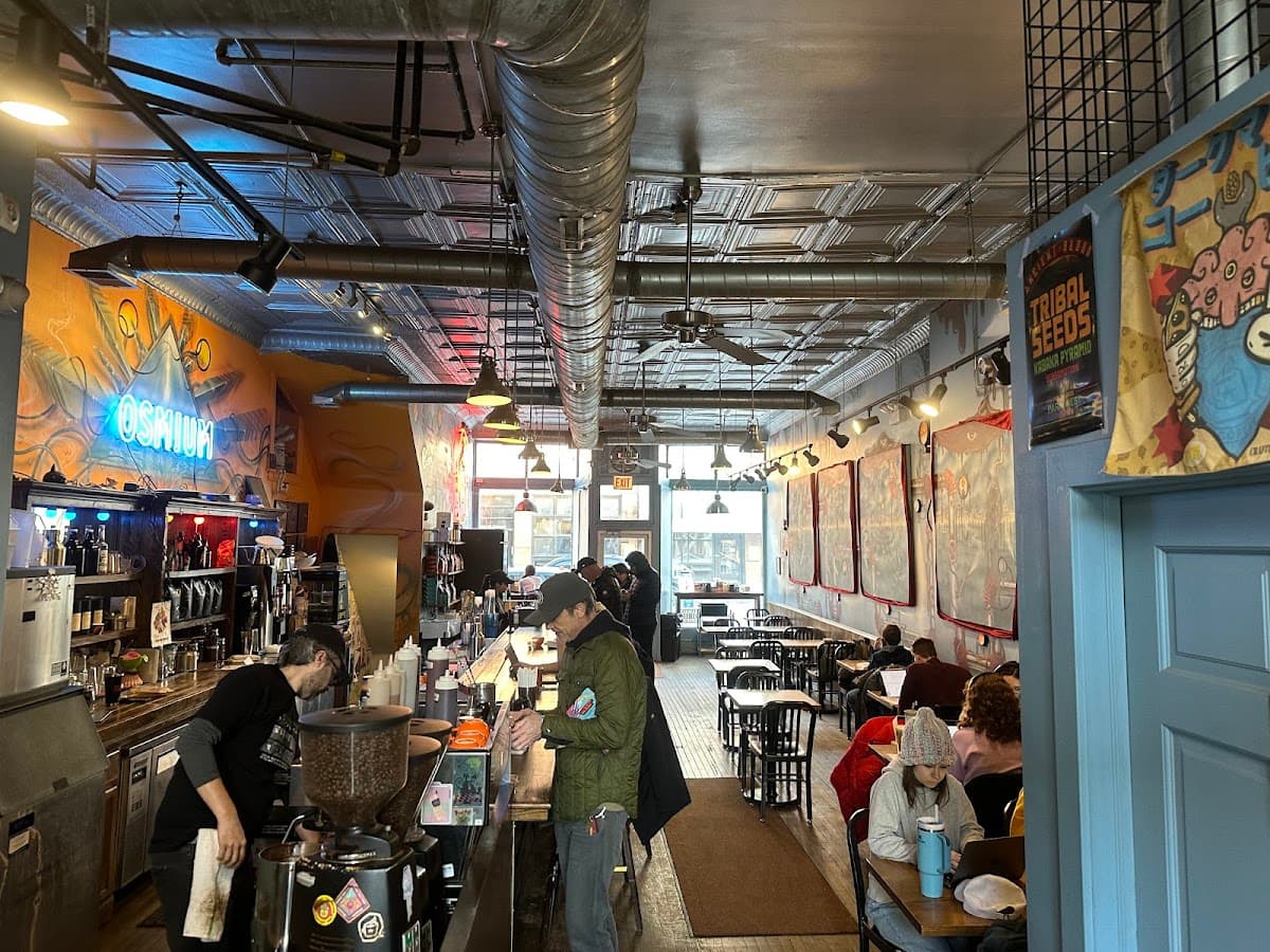 Dark Matter Coffee - Osmium Coffee Bar - specialty coffee shop in Lake View East